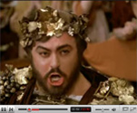 Pavarotti singing Rigoletto